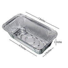 Load image into Gallery viewer, Freshee 25 pcs Aluminium Silver Foil Container 660ml, Food Storage Disposable Containers with Lid for Kitchen (5065342845059)

