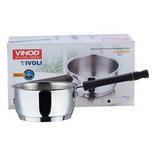 Load image into Gallery viewer, Vinod Stainless Steel Tivoli Saucepan Without Lid- 1.5 LTR (Induction Friendly) (5065329541251)
