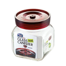 Load image into Gallery viewer, Lock&amp;Lock Square Glass Canister, 900ml (5065365717123)
