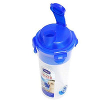 Load image into Gallery viewer, Lock&amp;Lock Aqua One Touch Round Container with Mixer, 470ml (5065367388291)
