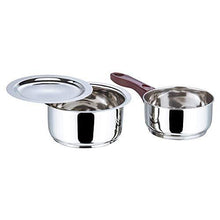 Load image into Gallery viewer, Vinod Milkpan (1Ltr) &amp; Capsule Bottom Tope (1.4Ltr) with lid(Induction Friendly) (5065328820355)
