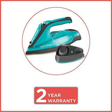 Load image into Gallery viewer, Black+Decker BD BXIR2201IN 2200-Watt Cord &amp; Cordless Steam Iron (Green) (5065331671171)
