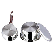 Load image into Gallery viewer, Vinod Capsule Bottom Tope (1.4Ltr) with lid &amp; Regaular Saucepan (0.8Ltr)(Induction Friendly) (5065328787587)
