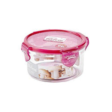 Load image into Gallery viewer, Lock&amp;Lock Bisfree Round Stackable Tritan Container Set, 320ml, Pink (5065365880963)
