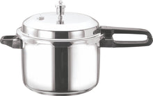 Load image into Gallery viewer, Vinod Cookware Induction Friendly Sandwich Bottom Pressure Cooker with Lid, 3-Pieces, 3 Liters, 3-Pieces, Silver (5065329934467)
