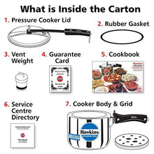Load image into Gallery viewer, Hawkins Stainless Steel Tall Pressure Cooker, 3 Litres, Silver (5065326461059)

