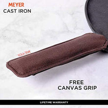 Load image into Gallery viewer, Meyer Pre Seasoned Cast Iron Flat Dosa Tawa, 28cm Black (5065327509635)
