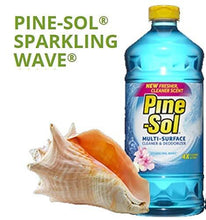 Load image into Gallery viewer, Clorox Pine Sol Multi-Surface All Purpose Scented Floor Cleaner, 828 ml, SPARKLING WAVE (5065346613379)
