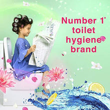 Load image into Gallery viewer, Bloo Power Active Fragrance Boost Toilet Rim Block Lemon with Anti-Limescale, Cleaning Foam, Dirt Protection and Extra Freshness - 50g (5065350873219)

