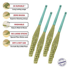 Load image into Gallery viewer, Spotzero by Milton Plastic Zero Dust Broom (Green, Standard Size) (5065328230531)
