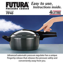 Load image into Gallery viewer, Futura Hard Anodised Pressure Cooker, 4 Litre (5065325281411)
