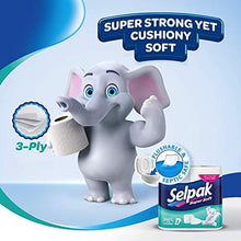 Load image into Gallery viewer, Selpak Toilet Roll 3ply (24 Rolls/Pack) (5065339764867)
