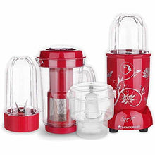 Load image into Gallery viewer, Wonderchef Nutri-Blend Complete Kitchen Machine (CKM) with 3 Jars 400W - Red (5065331277955)
