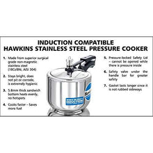 Load image into Gallery viewer, Hawkins Stainless Steel Tall Pressure Cooker, 3 Litres, Silver (5065326461059)
