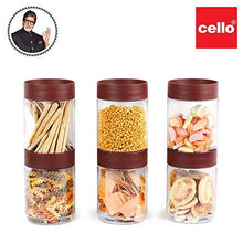 Load image into Gallery viewer, Cello Modustack Stackable Container, Grey, Maroon, 1500ml (Material - Safe Plastic) (5065327116419)
