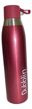 Load image into Gallery viewer, Dubblin Stainless Steel Thermos Flask Hot Cold Water 750 ML Trendy Bottle Dolphin (MEGENTTA) (5065360310403)
