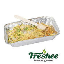 Load image into Gallery viewer, Freshee 25 pcs Aluminium Silver Foil Container 660ml, Food Storage Disposable Containers with Lid for Kitchen (5065342845059)
