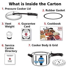 Load image into Gallery viewer, Hawkins Stainless Steel 4.0 Litre Pressure Cooker by Hawkins (5065325772931)
