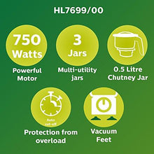 Load image into Gallery viewer, Philips HL7699/00 750-Watt Mixer Grinder (White/Grey) (5065331048579)
