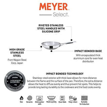 Load image into Gallery viewer, Meyer Select Stainless-Steel Open Frypan, 1.18 Liters/20cm, Silver (5065326100611)
