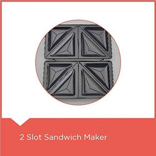 Load image into Gallery viewer, Black + Decker TS2000 750-Watt 2-Slice Sandwich Maker (5065335963779)
