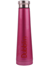 Load image into Gallery viewer, Saiyanshi Dubblin Hot and Cold Slim Trim 500ml Water Bottle, Pink (5065358213251)
