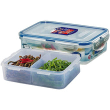 Load image into Gallery viewer, Lock&amp;Lock Classics Short Rectangular Food Container with Divider, 550ml (5065369485443)
