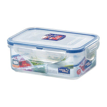 Load image into Gallery viewer, Lock&amp;Lock Rectangular Food Container with Divider, 460ml, Transparent (5065369616515)
