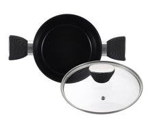 Load image into Gallery viewer, Bergner Carbon TT Aluminium Casserole with Lid, 2.5 Litres/20cm, Silver (5065354412163)

