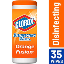 Load image into Gallery viewer, Clorox Disinfecting Wipes, Bleach Free Cleaning Wipes - Orange Fusion, 35 Count (5065351594115)
