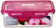 Load image into Gallery viewer, Lock&amp;Lock Bisfree Rectangular Stackable Tritan Container, 750ml, Pink (5065366110339)
