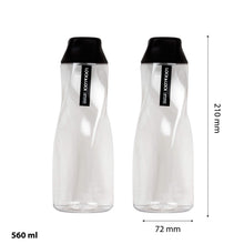 Load image into Gallery viewer, Lock &amp; Lock Ice Berg Water Bottle 560ML Black (5065372434563)
