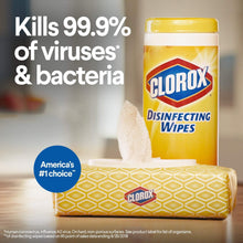 Load image into Gallery viewer, Clorox Disinfecting Wipes, Bleach Free Cleaning Wipes - Orange Fusion, 35 Count (5065351594115)
