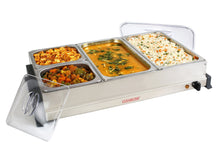 Load image into Gallery viewer, Clearline Stainless Steel Food Warmer (Silver) (5065325641859)

