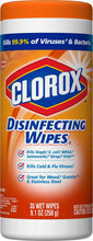 Load image into Gallery viewer, Clorox Disinfecting Wipes, Bleach Free Cleaning Wipes - Orange Fusion, 35 Count (5065351594115)
