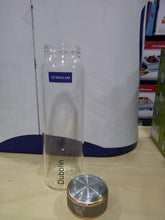 Load image into Gallery viewer, Dubblin Dew Glass Water Bottle - 1000 Ml (Gold) (5065362276483)
