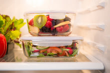 Load image into Gallery viewer, Lock &amp; Lock Ovenglass Airtight Heat Resistant Glass Rectangular Food Storage Container (5065365815427)
