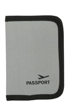 Load image into Gallery viewer, Travogo Polyester Black Passport Case (5065375383683)
