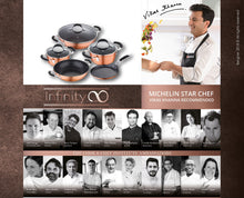 Load image into Gallery viewer, Bergner Infinity Chefs Aluminium Grill Pan, 28cm, Copper (5065355264131)

