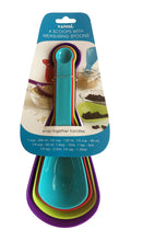 Load image into Gallery viewer, Set of 4 scoops with measuring spoons (Multi color) (5065319186563)
