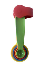 Load image into Gallery viewer, Multi Color Measuring Spoon Cups - Set of 5 Pieces  (5065319055491)
