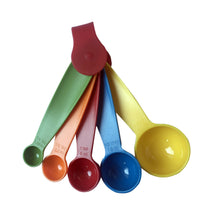 Load image into Gallery viewer, Multi Color Measuring Spoon Cups - Set of 5 Pieces  (5065319055491)
