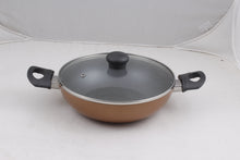 Load image into Gallery viewer, Krav Non-Stick Kadhai with see through lid - Copper (5065320595587)
