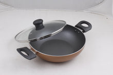 Load image into Gallery viewer, Krav Non-Stick Kadhai with see through lid - Copper (5065320595587)
