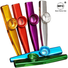 Load image into Gallery viewer, Simple Design Lightweight Kazoo Aluminum Alloy Metal For Guitar Instrument Music Lovers Instrument 4 Colors (4956977037443)
