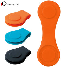 Load image into Gallery viewer, Silicone Golf Hat Clip Ball Marker Holder with Strong Magnetic Attach to Your Pocket Edge Belt Clothes Gift (4956977725571)
