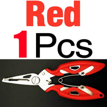 Load image into Gallery viewer, MNFT Fishing Plier Scissor Braid Line Lure Cutter Hook Remover etc. Tackle Tool Cutting Fish Use Tongs Multifunction Scissors (4956978118787)

