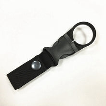 Load image into Gallery viewer, Nylon Molle Webbing Water Bottle Carabiner Belt Backpack Hanger Hook Outdoor Buckle Hook Holder Tool Clip Hunting Accessories (4956977299587)
