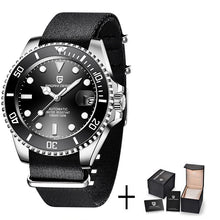 Load image into Gallery viewer, PAGANI Design Brand Luxury Men Watches Automatic Black Watch Men Stainless Steel Waterproof Business Sport Mechanical Wristwatch (4956896460931)
