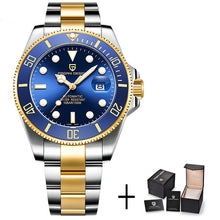 Load image into Gallery viewer, PAGANI Design Brand Luxury Men Watches Automatic Black Watch Men Stainless Steel Waterproof Business Sport Mechanical Wristwatch (4956896460931)
